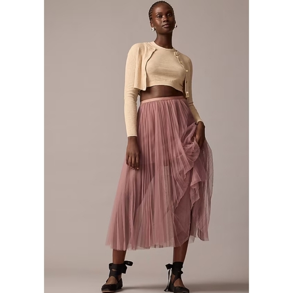 J. Crew Dresses & Skirts - J.Crew Collection layered tulle skirt
